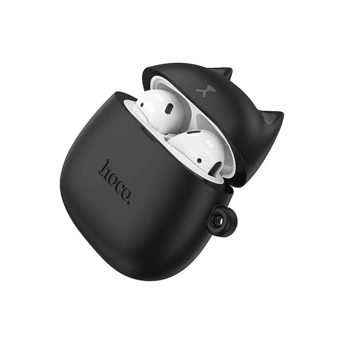 Audífonos Bluetooth Tws Hoco Ew45 Gato Negro
