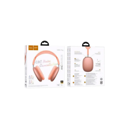 Audífonos Bluetooth  Hoco W65 con Micrófono y ANC color naranja