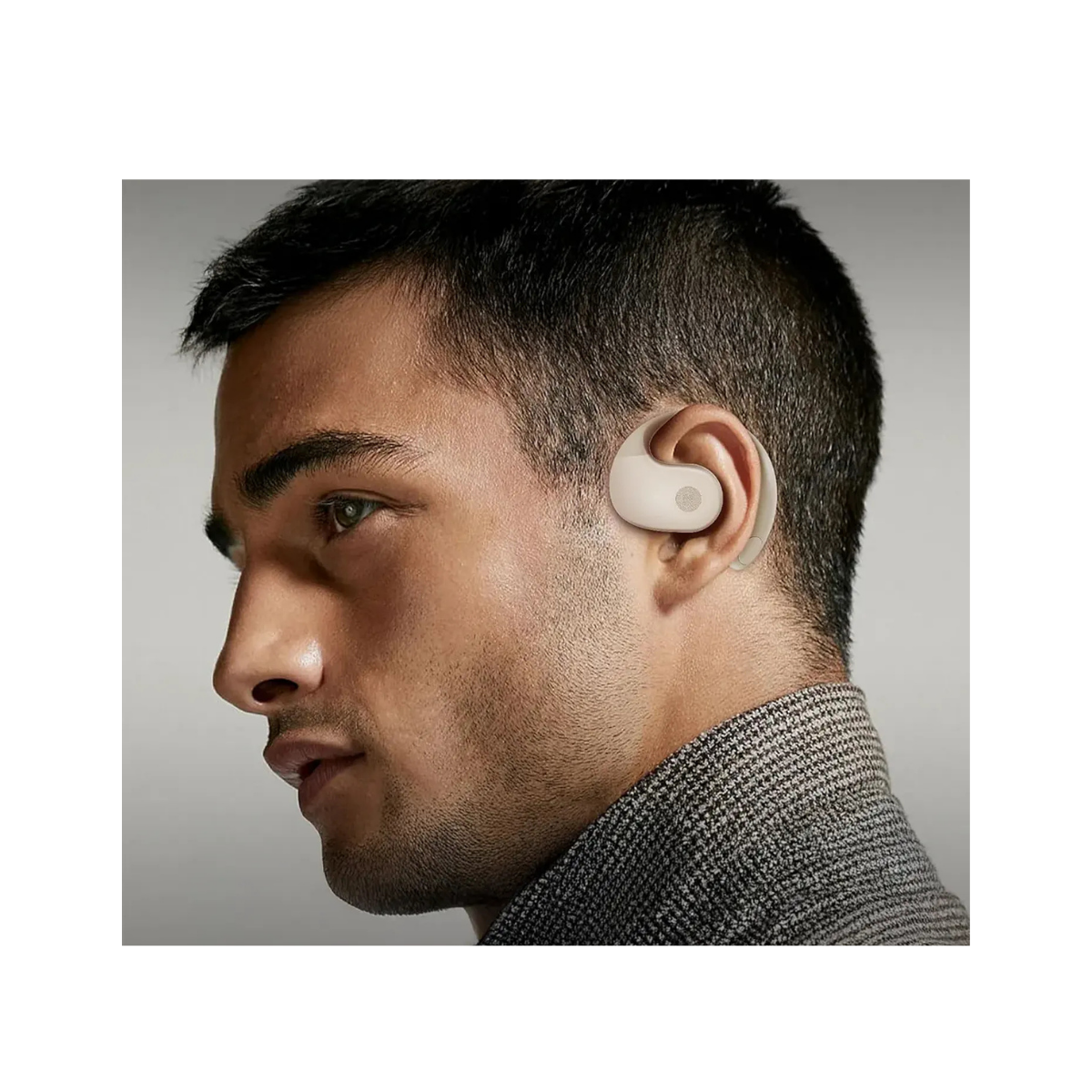 Audífonos Inalámbricos OWS Wireless Bluetooth 5.3 Crema