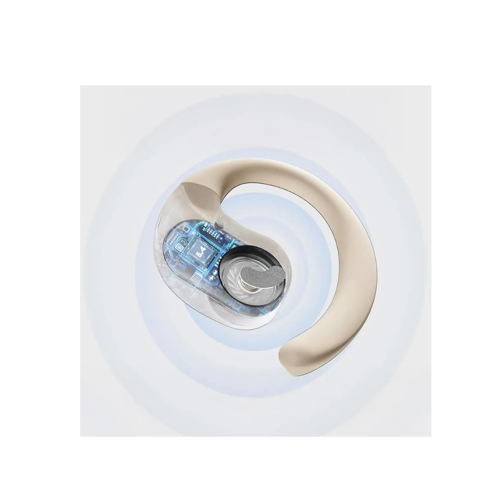 Audífonos Inalámbricos OWS Wireless Bluetooth 5.3 Crema