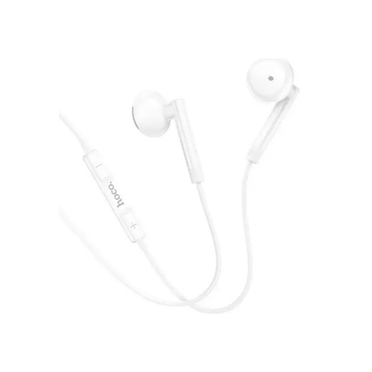 Audífonos cableado Hoco M95 Tipo C Blanco