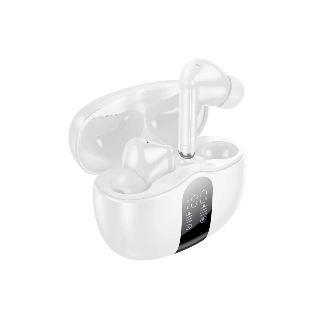Audífonos Borofone TWS FQ3 Soulmate ANC+ENC Blanco