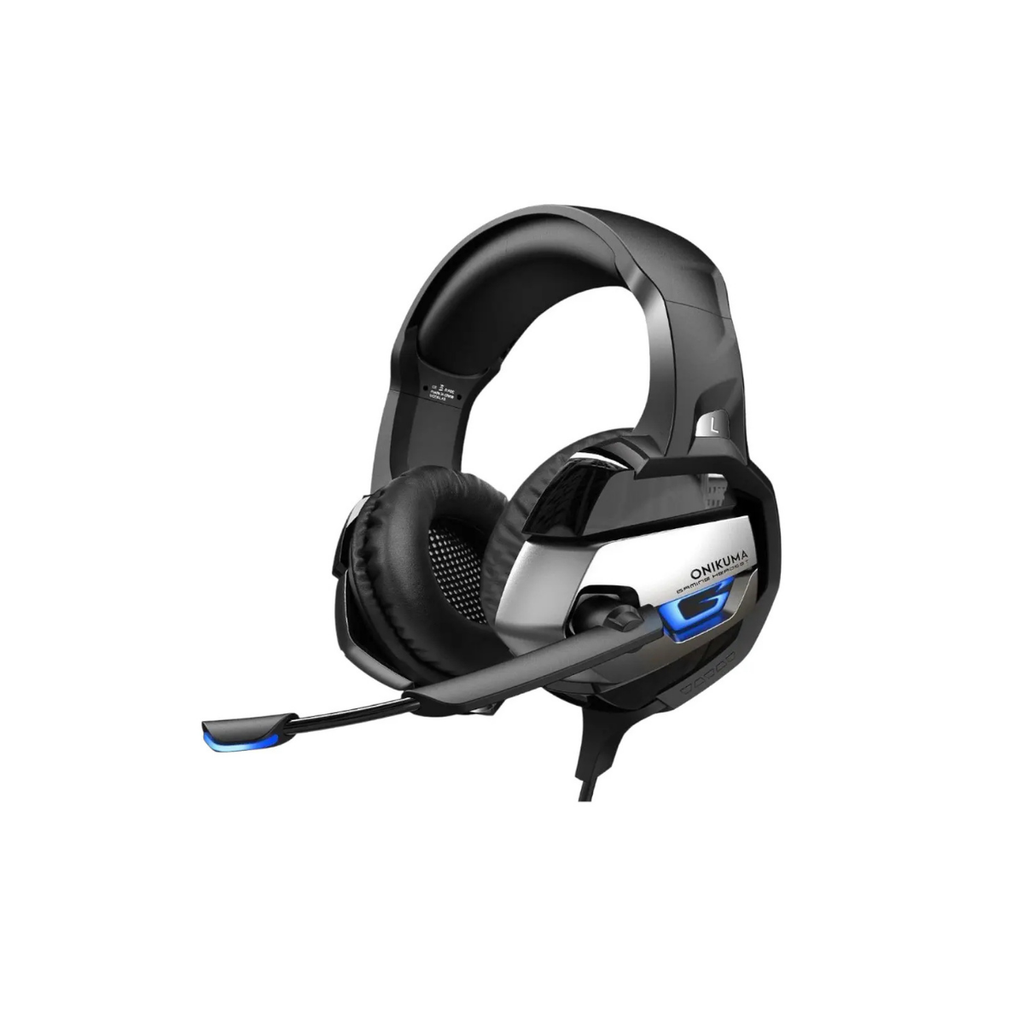 Audifonos Gamer Onikuma K5 Black Luz LED