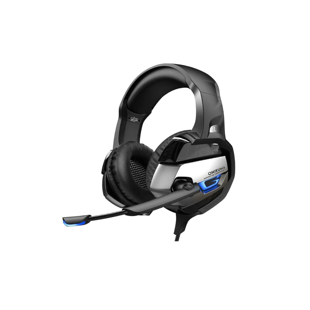 Audifonos Gamer Onikuma K5 Black Luz LED