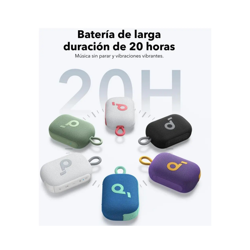 Parlante Bluetooth Soundcore Select 4 Go 5W Blanco